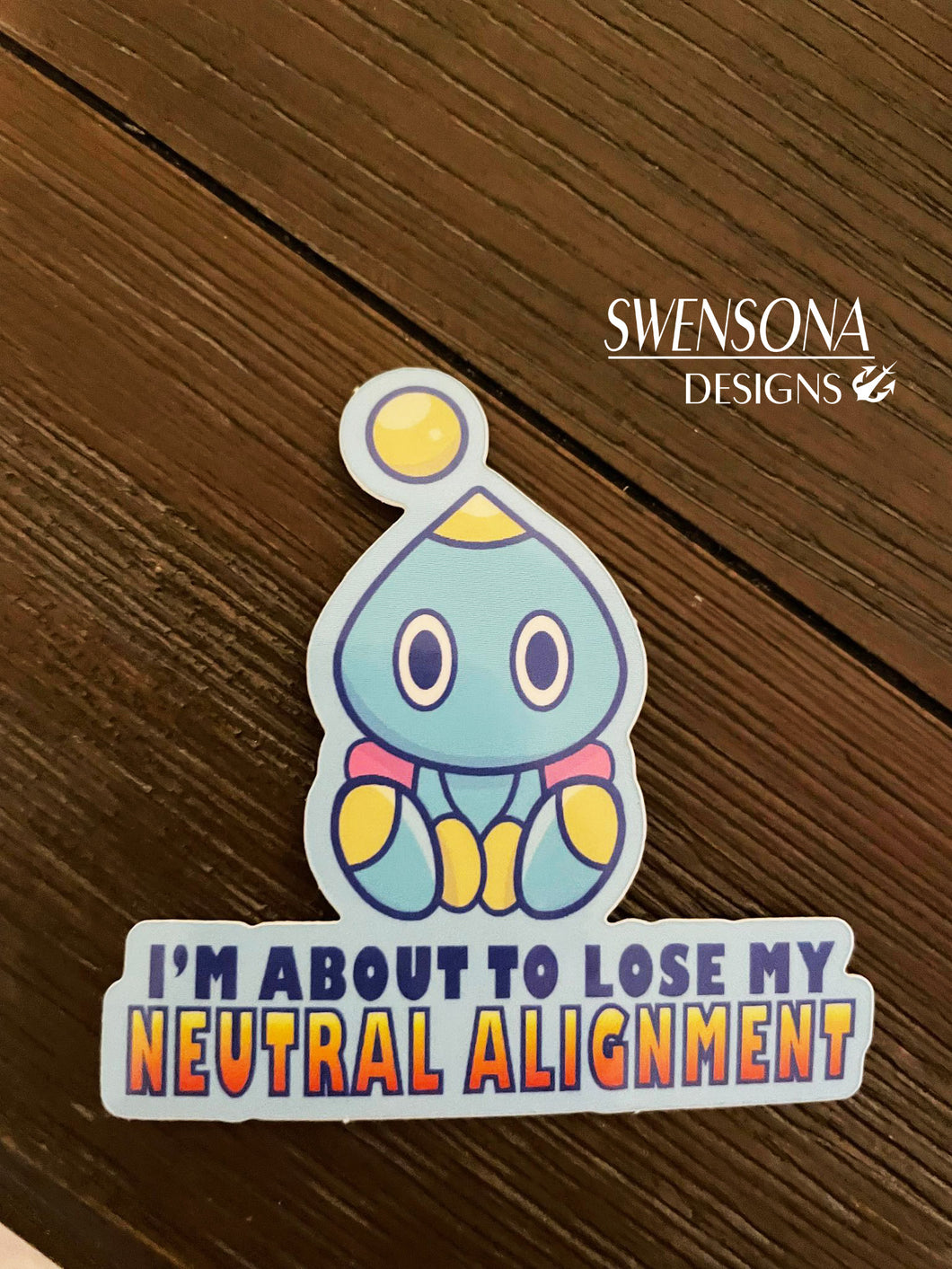 I'm about to lose my neutral alignment sticker
