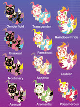 Load image into Gallery viewer, Pride Kitsune Pins
