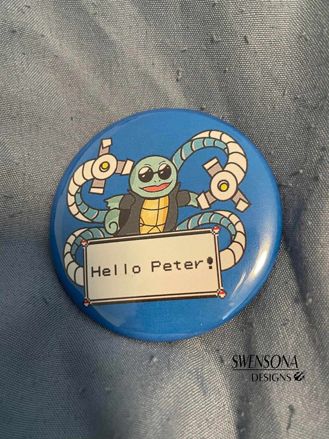 Hello Peter Button Badge